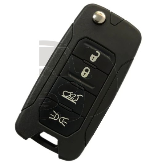 CARCASA MANDO PLEG. JEEP 4 BOTONES SIP22