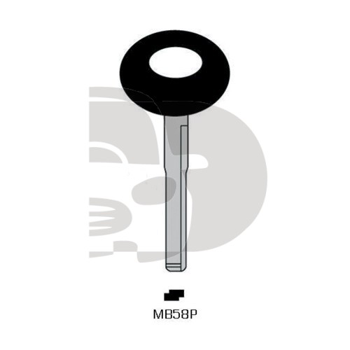 LLAVE SENCILLA MERCEDES  HU65AP