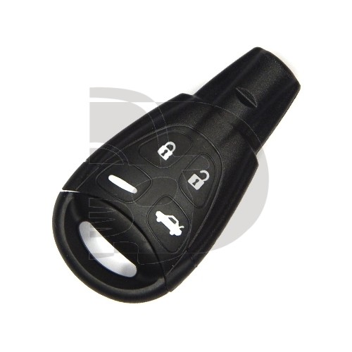 CARCASA TELEMANDO SAAB 4 BOT KEYLESS SIN ESPADIN