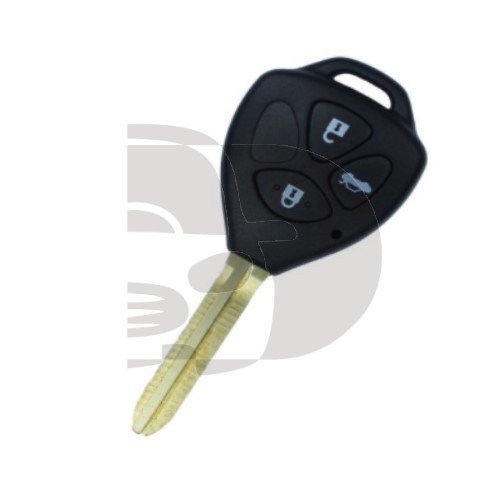 LLAVE+MANDO FIJO TOYOTA LANDCRUISER 00-09 ID67 3BO