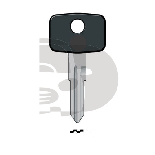 LLAVE SENCILLA OPEL  HU46 \"S\"