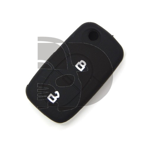 AUDI 2 BUTTONS SILICON COVER