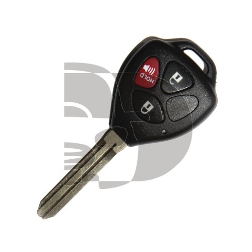 REMOTE SHELL TOYOTA 3 BUTTON