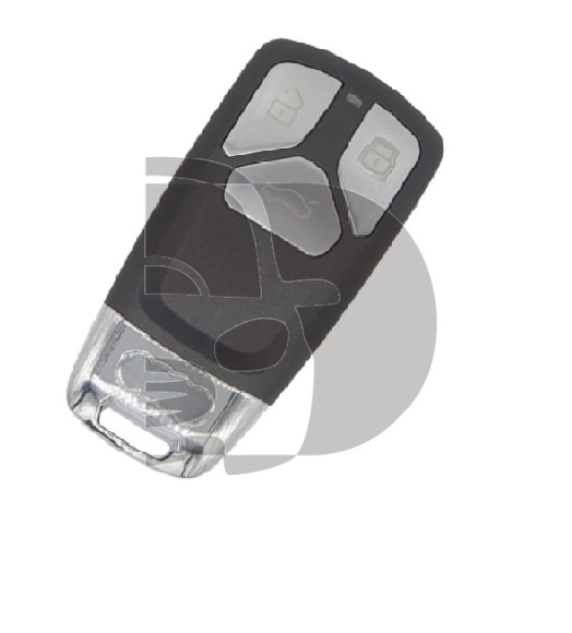 CARCASA MANDO KEYLESS AUDI 3 BOTONES