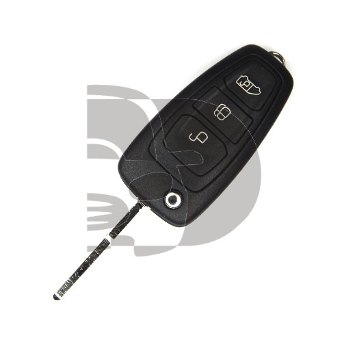 LLAVE+MANDO PLEG. FORD TRANSIT 2012> ID63 80BITS