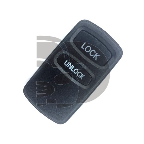 CARCASA MANDO MITSUBISHI 2 BOTONES (LLAVERO)
