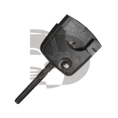 AUDI FOLDING KEY - ROUND TYPE - ID48