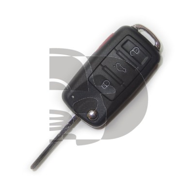 KEY AND REMOTE AUDI A08 03-10 ID46 HU66 3BOT+PANIC