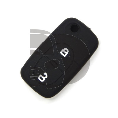 AUDI 2 BUTTONS SILICON COVER