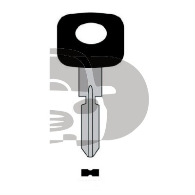LLAVE SENCILLA MERCEDES  HU39