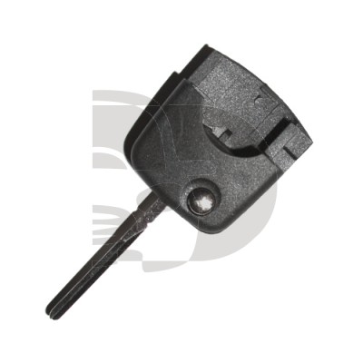 AUDI FOLDING KEY - ROUND TYPE - ID48 CAN