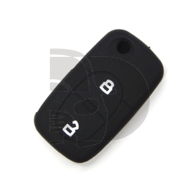 AUDI 2 BUTTONS SILICON COVER