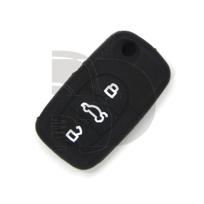 AUDI 3 BUTTONS SILICON COVER