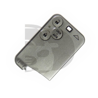 CARCASA TARJETA RENAULT 3 BOTONES