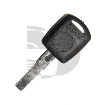 KEY FOR TRANSPONDER SKODA - HU66