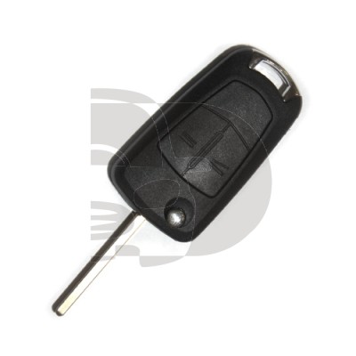 CARCASA MANDO PLEGABLE OPEL 2 BOT HU100