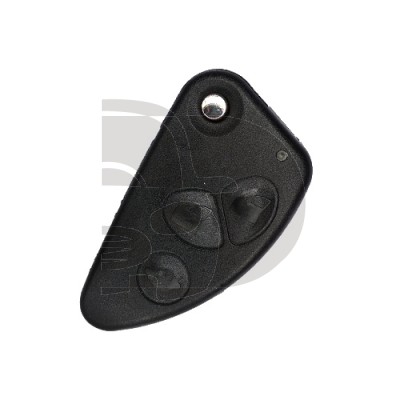 CARCASA MANDO PLEG ALFA ROMEO 3 BOTONES SIP22
