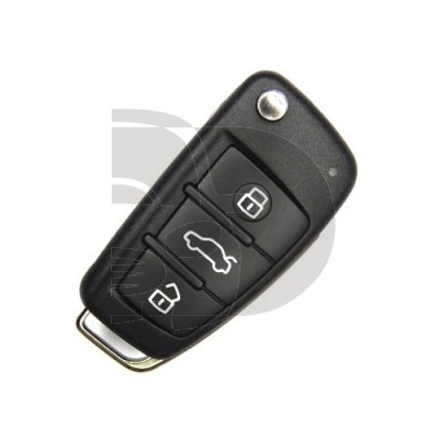 LLAVE+MANDO PLEG AUDI A6 - Q7 2004-2009 ID8E HU66