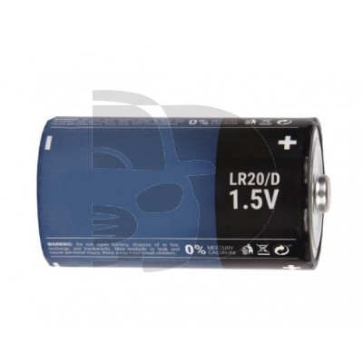 PILA ALKALINA LR20 PACK 2 UNID.