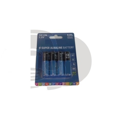 PILA ALKALINA LR6 / AA PACK 4 UNID.