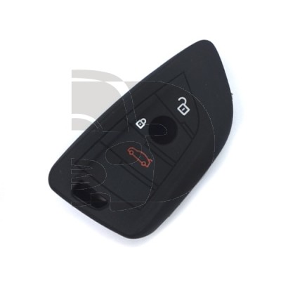 FUNDA MANDO BMW NEGRO 3 BOTONES