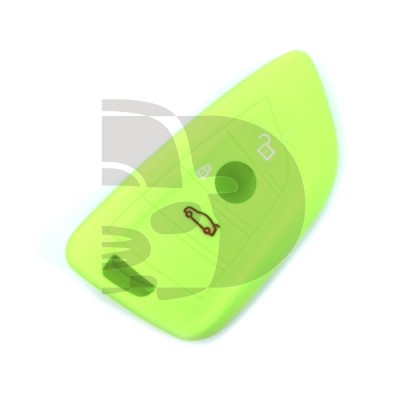 FUNDA MANDO BMW VERDE 3 BOTONES