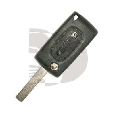 KEY+REMOTE C3 2010-> C4/DS4 2011->2 BUTTONS ID46