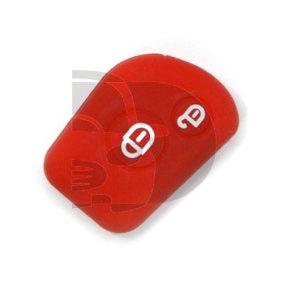 FUNDA CITROEN 2 BOTONES - ROJO