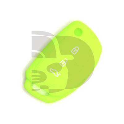 FUNDA MANDO HYUNDAI/KIA VERDE 3 BOTONES