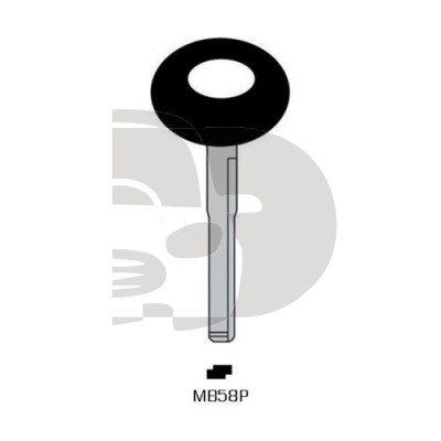 LLAVE SENCILLA MERCEDES HU65AP