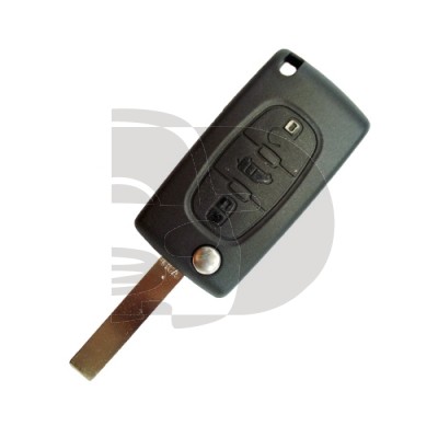 CARCASA MANDO PLEG CITROEN 3 BOT VA2 PILA CARCASA