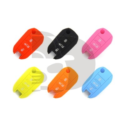 KIT FUNDAS MANDO PEUGEOT 3 BOTONES