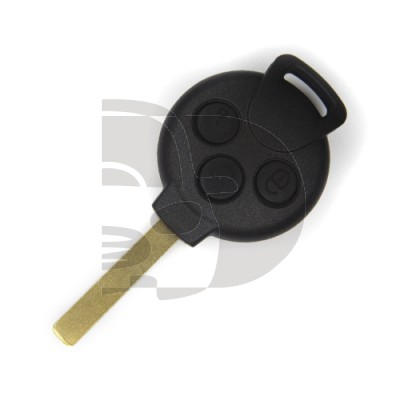 CARCASA MANDO FIJO SMART 3 BOTONES VA6