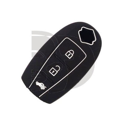 FUNDA MANDO SUZUKI NEGRO 3 BOTONES