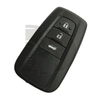 CARCASA MANDO KEYLESS TOYOTA C-HR 3 BOT