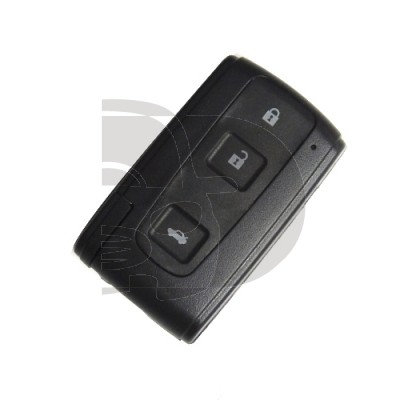 CARCASA TOYOTA 3 BOT KEYLESS TOY48 NEGRA