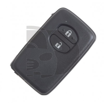 CARCASA MANDO KEYLESS TOYOTA PRIUS 2 BOTONES TOY48