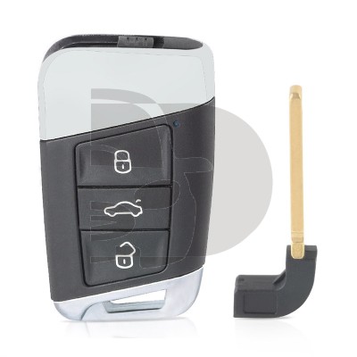 CARCASA MANDO SMARTKEY VW 3 BOTONES