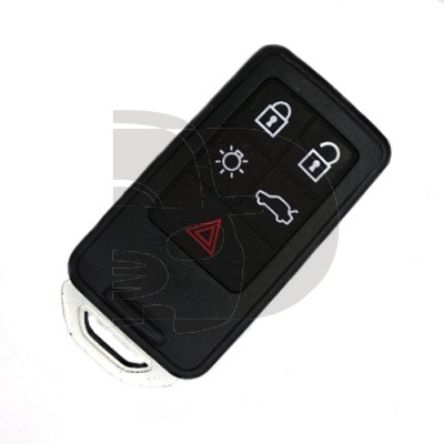 CARCASA SMARTKEY VOLVO 5 BOTONES HU101
