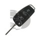 SHELL AUDI A3/A4 3 BUTTONS FOLDING