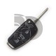 LLAVE+MANDO PLEG AUDI A4 2004-2008 ID48 3 BOT HU66