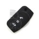 SHELL REMOTE FORD BLACK 3 BUTTONS