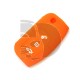SHELL REMOTE FORD ORANGE 3 BUTTONS