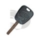 SHELL REMOTE PEUGEOT 2 BUTTONS