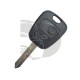 SHELL REMOTE PEUGEOT 2 BUTTONS
