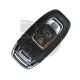 CARCASA MANDO KEYLESS AUDI 3 BOTONES