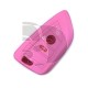 FUNDA MANDO BMW ROSA 3  BOTONES