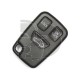 CARCASA MANDO LLAVERO VOLVO  3 BOT