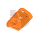 FUNDA MANDO VW-SEAT-SKODA NARANJA 3 BOTONES
