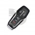 CARCASA KEYLESS FORD 4+1 BOTONES HU101
